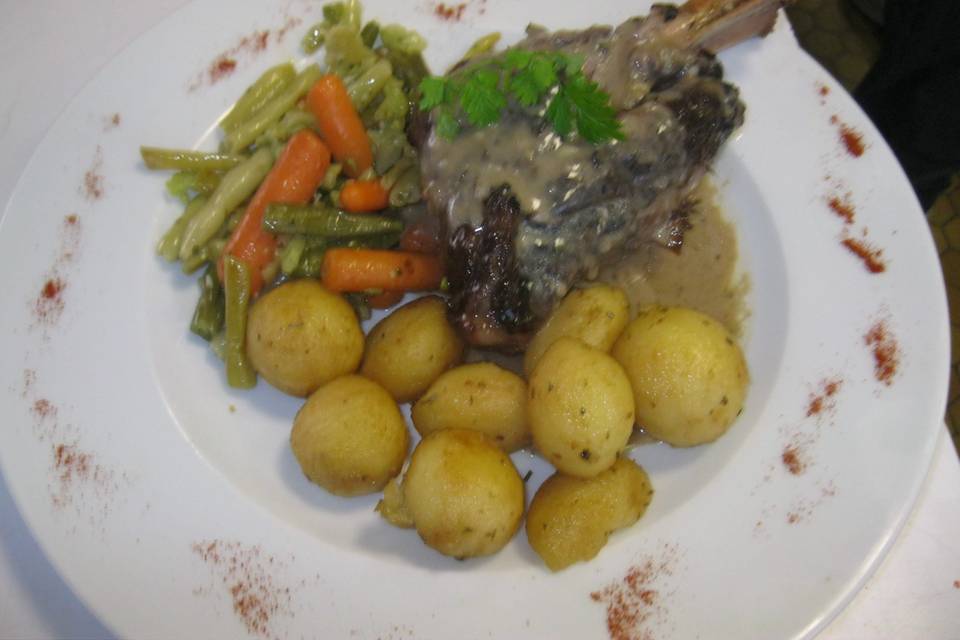 Agneau confit