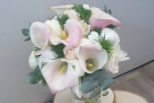 Bouquet de mariée +Boutonnière