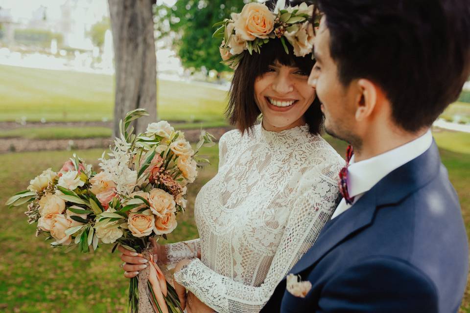 Mariage Jardin des tuileries