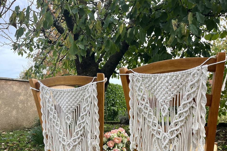 Décoration chaise