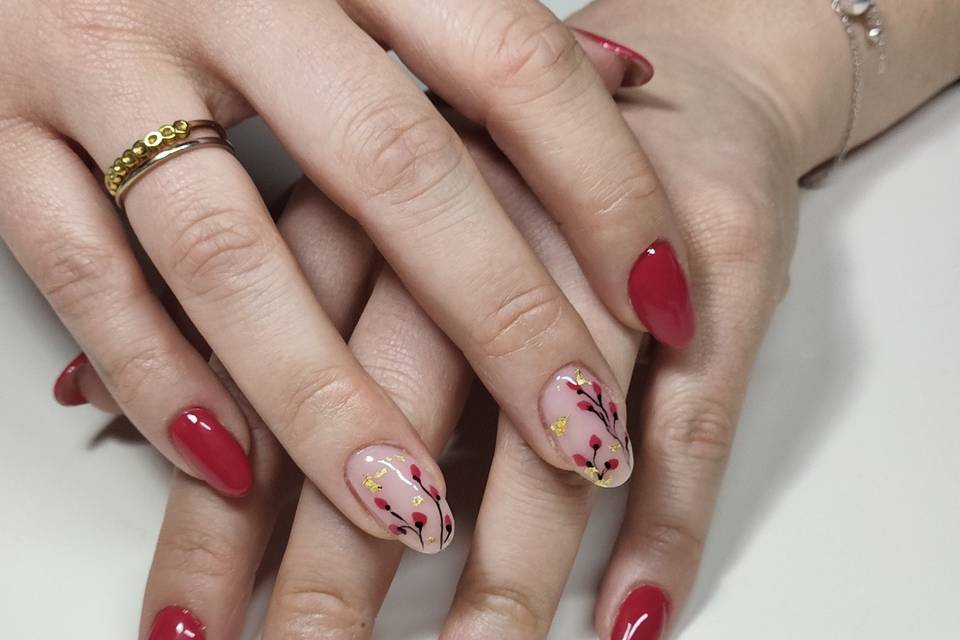 Nail art branches