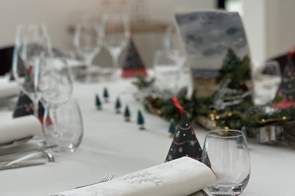 Table de Noël