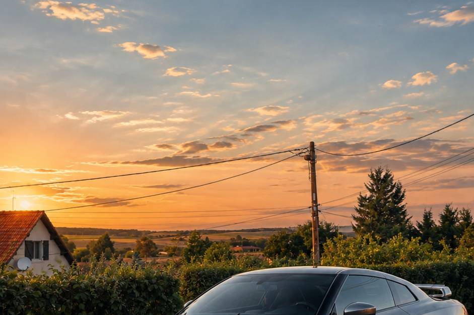 GTR R35 SUNSET