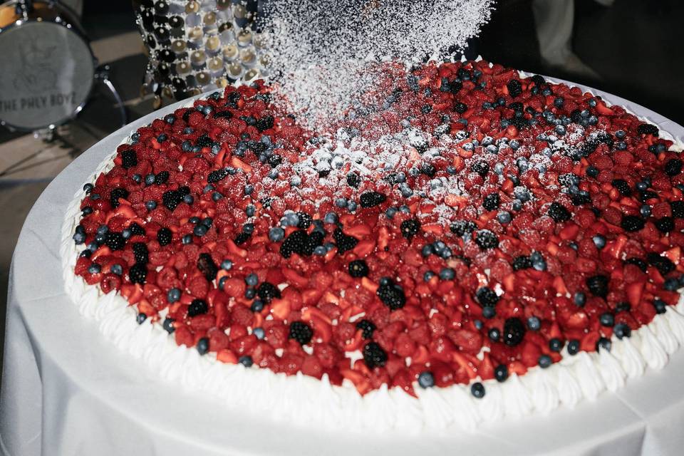 Découpe du dessert
