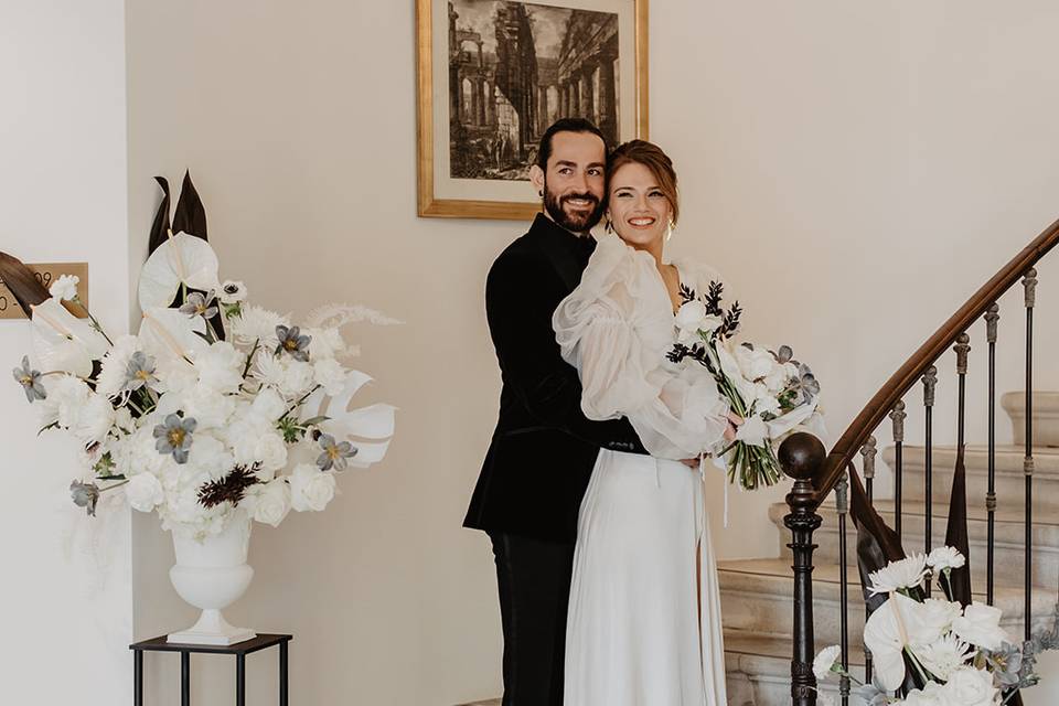 Photo des mariés