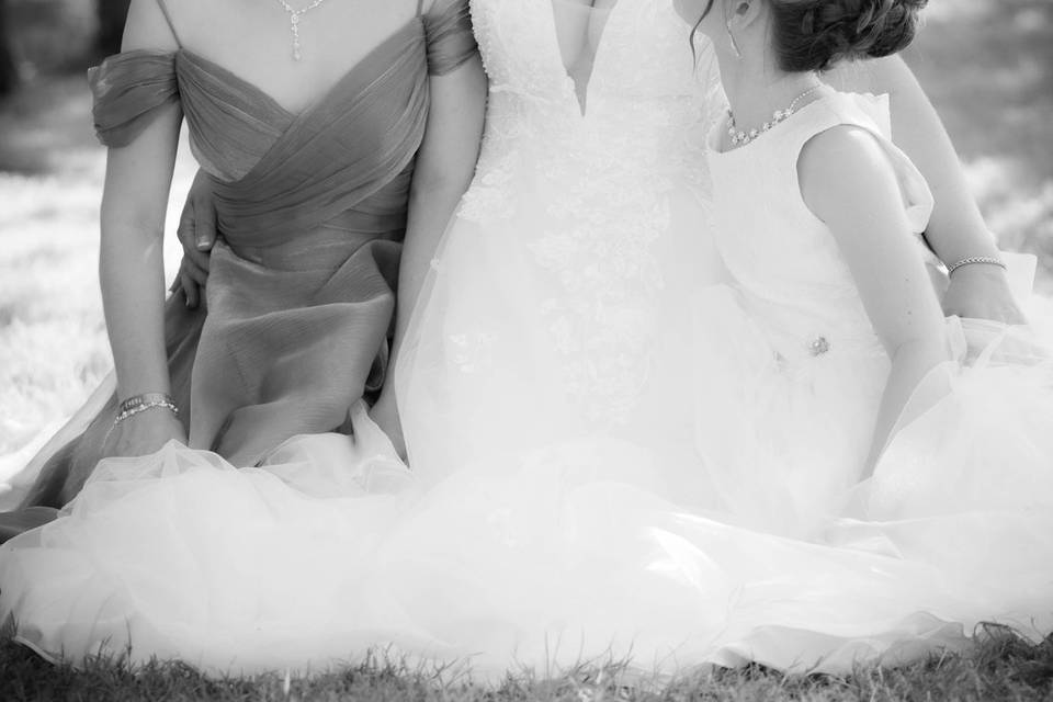 La mariée et ses filles
