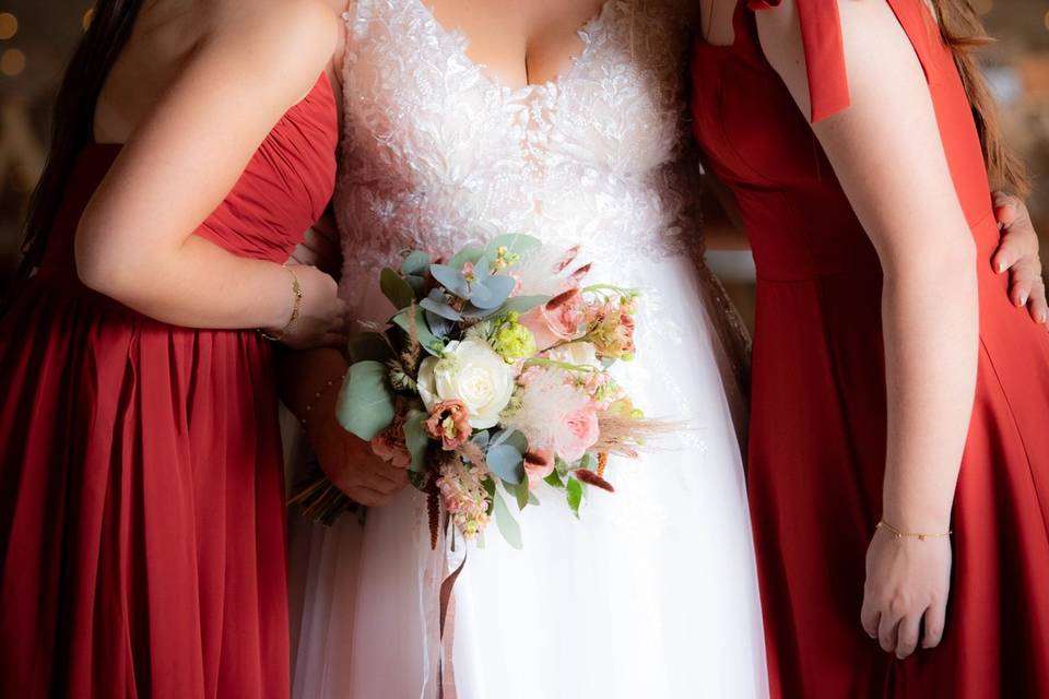 La mariée et ses filles