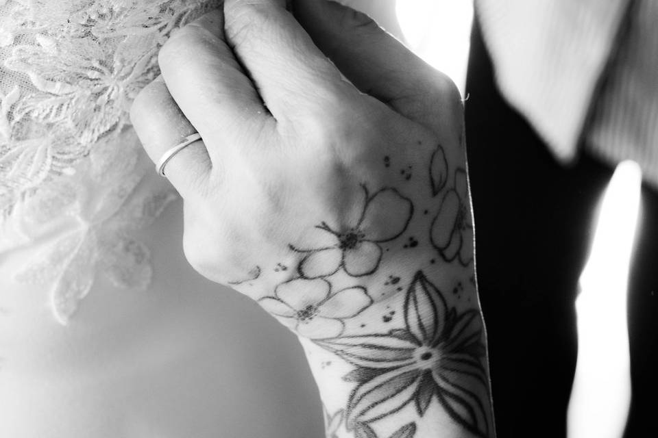 Le final de la robe de mariée