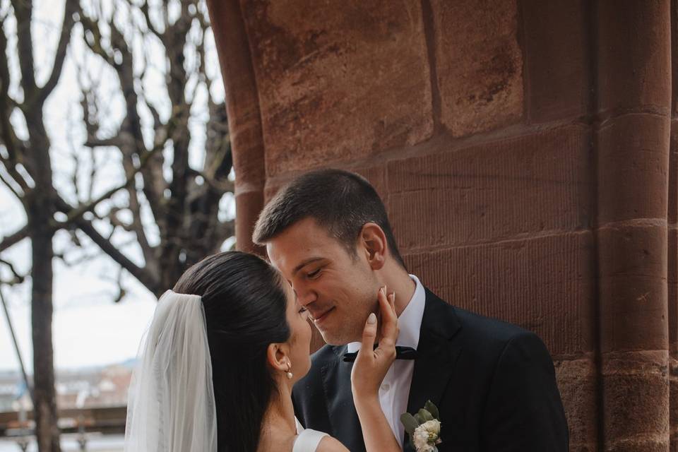 Amoureux sous l'arche