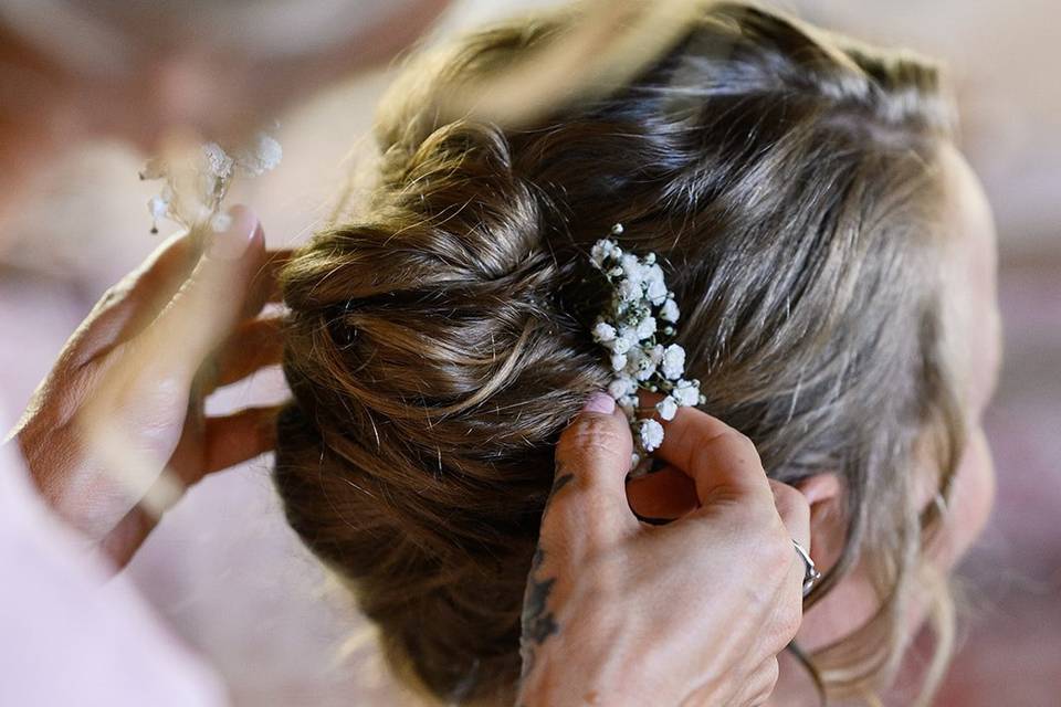 Chignon banane