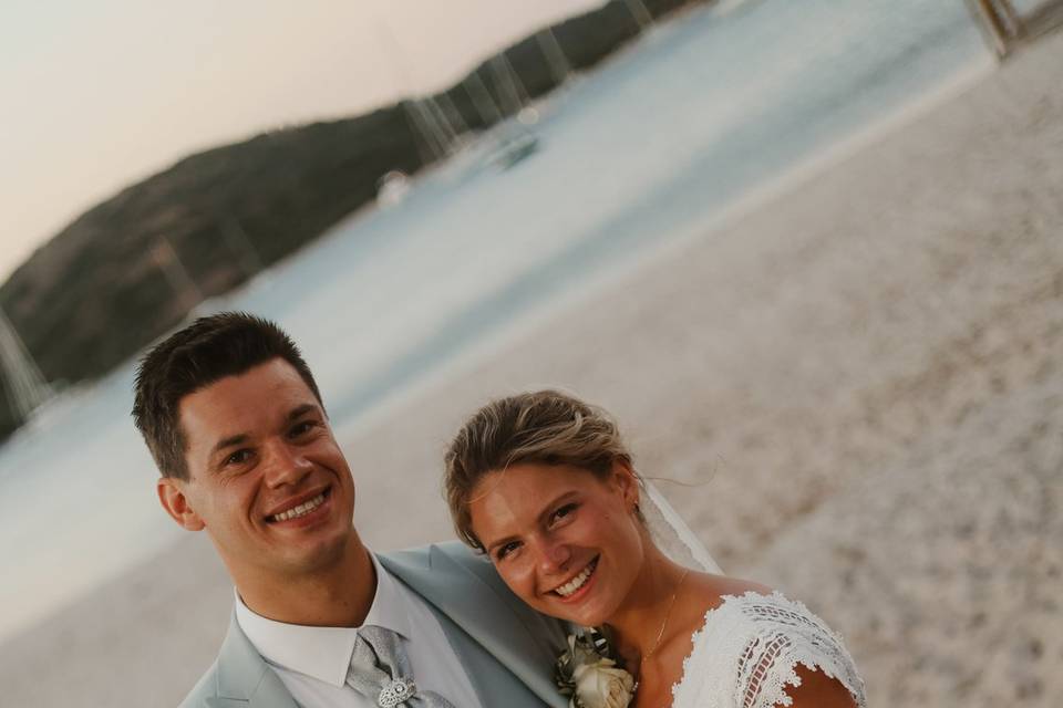 Mariage sur la plage