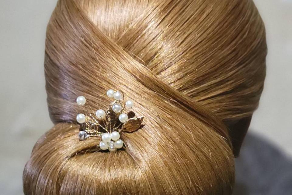 Chignon élégance