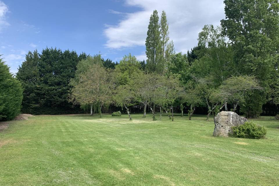 Beau jardin de 4700 m²