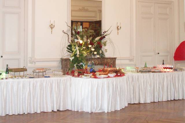 Cocktail dans le grand salon