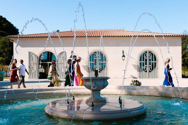 L'Orangerie et la fontaine