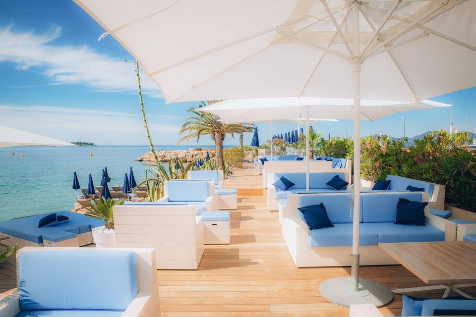 Lounge Ecrin Plage Cannes