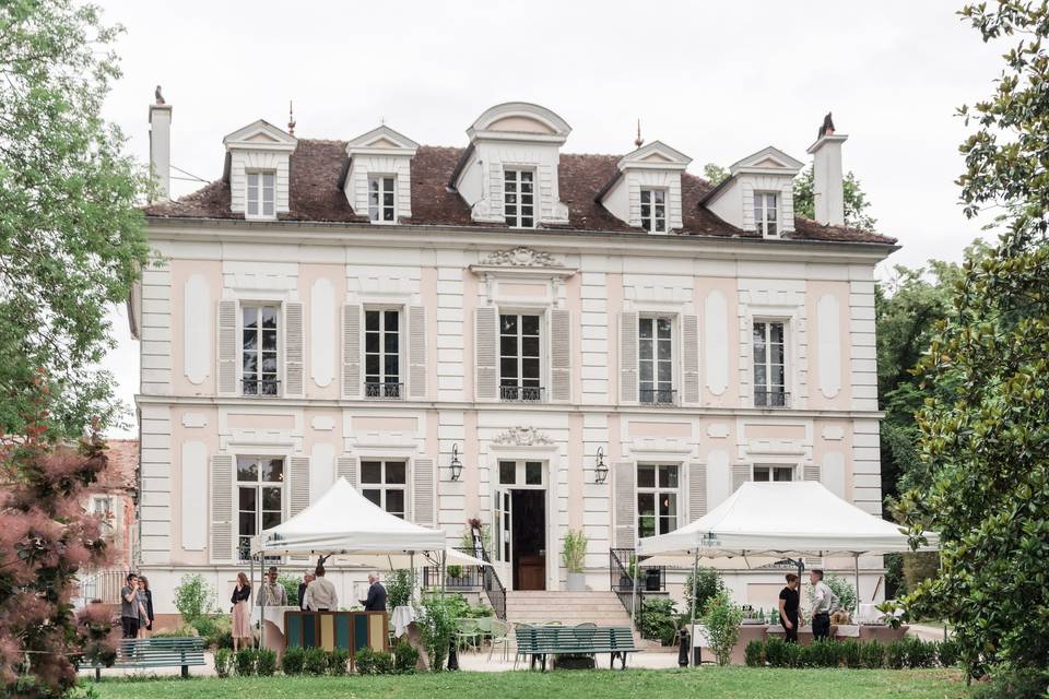 Terrasse et parc