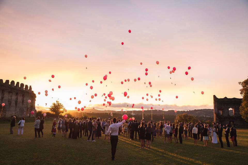 Lâcher de ballons