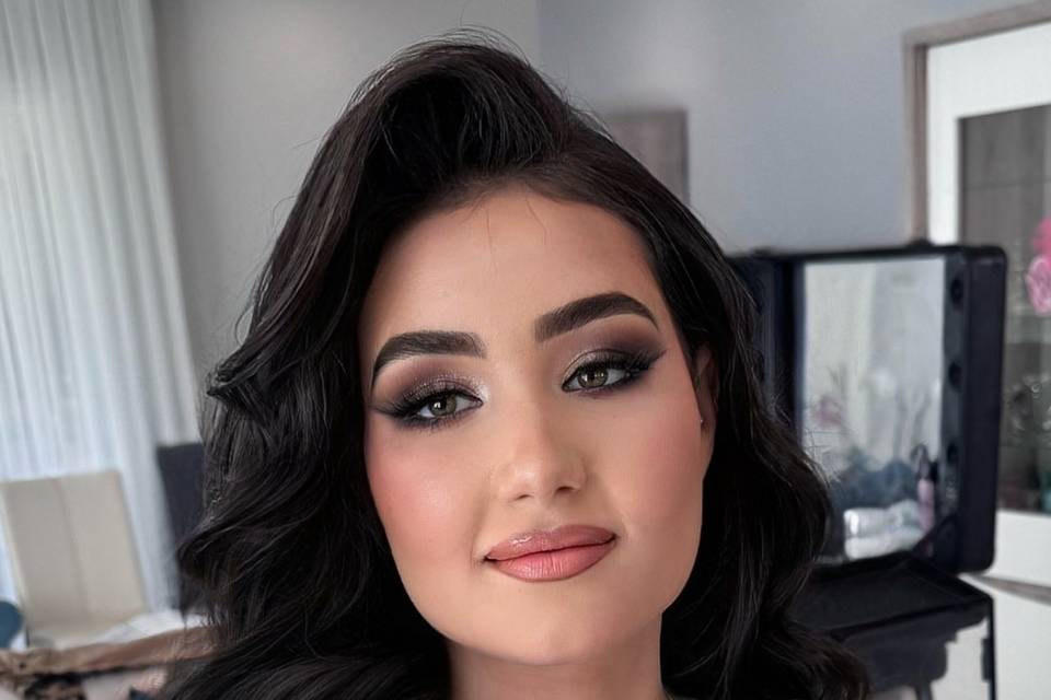 Glam look