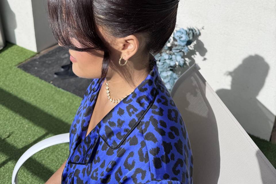 Chignon haut