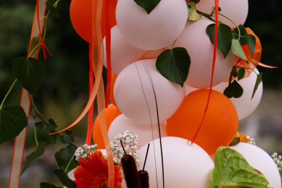 Ballons & Fleurs naturelles