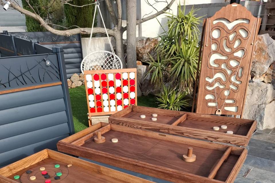 Location jeux en bois XL