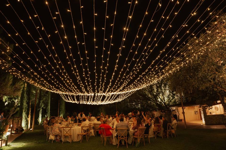 Dîner belle étoile