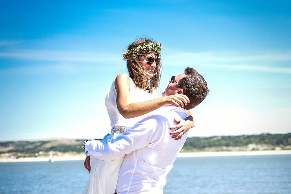 L'amour à la plage