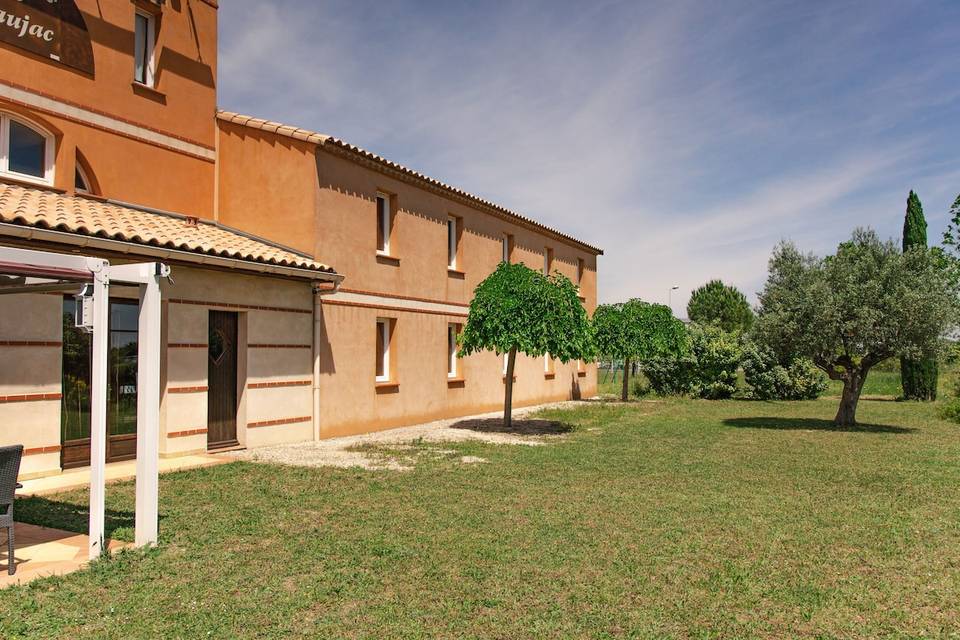 Jardin (superficie de 4000 m²)