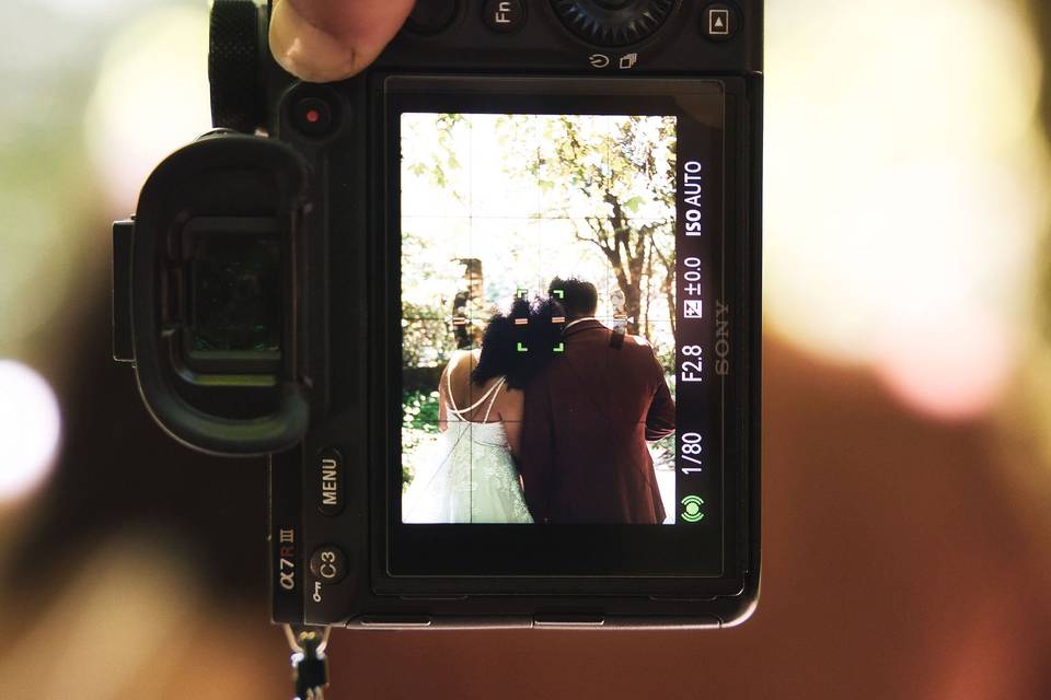 A travers l'appareil photo