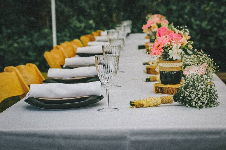 Une décoration de table