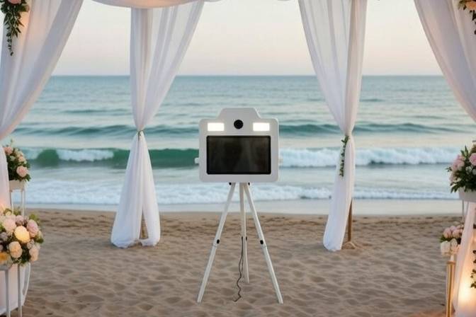 Photobooth plage