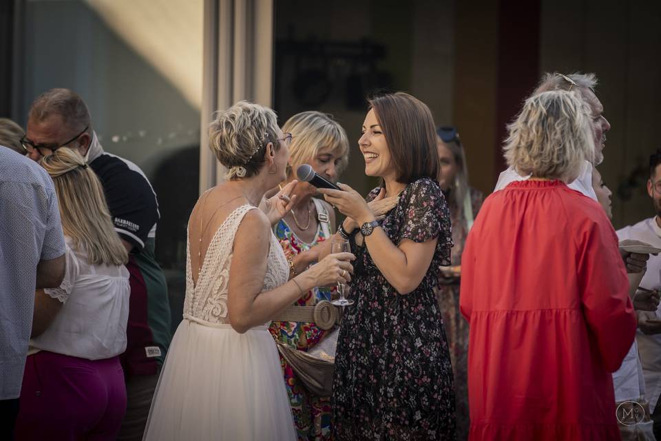 Chant avec la mariée