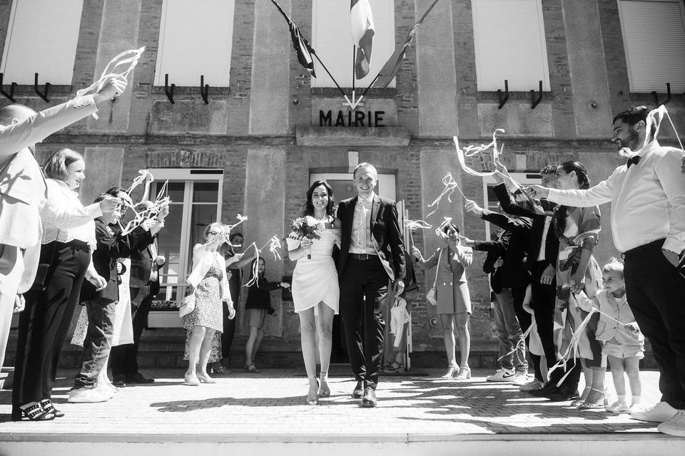 Félix Aubourg - Mariage