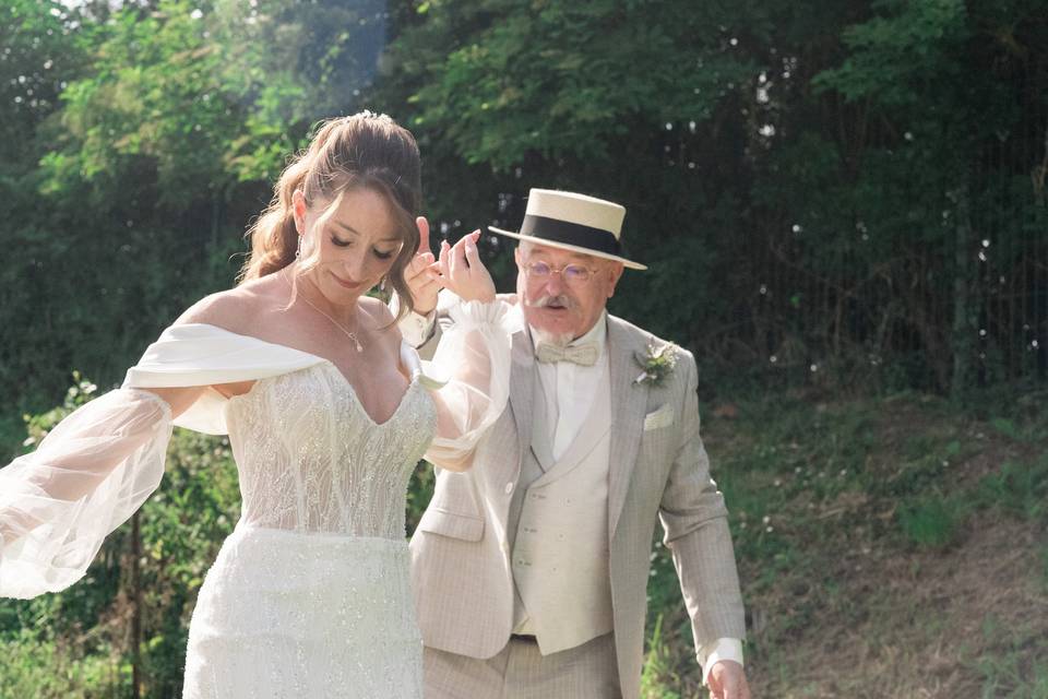 Félix Aubourg - Mariage