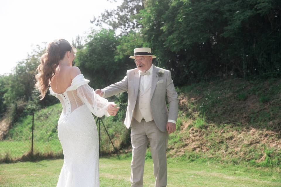 Félix Aubourg - Mariage