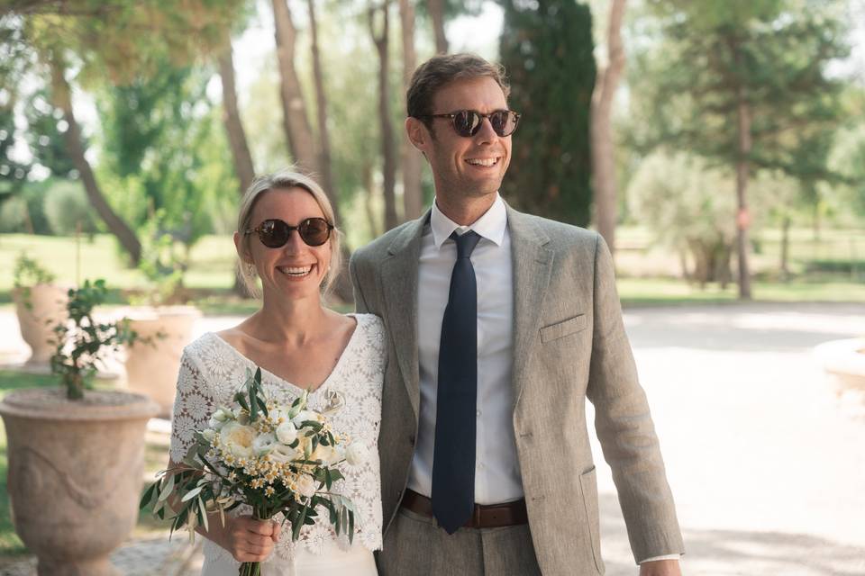 Félix Aubourg - Mariage