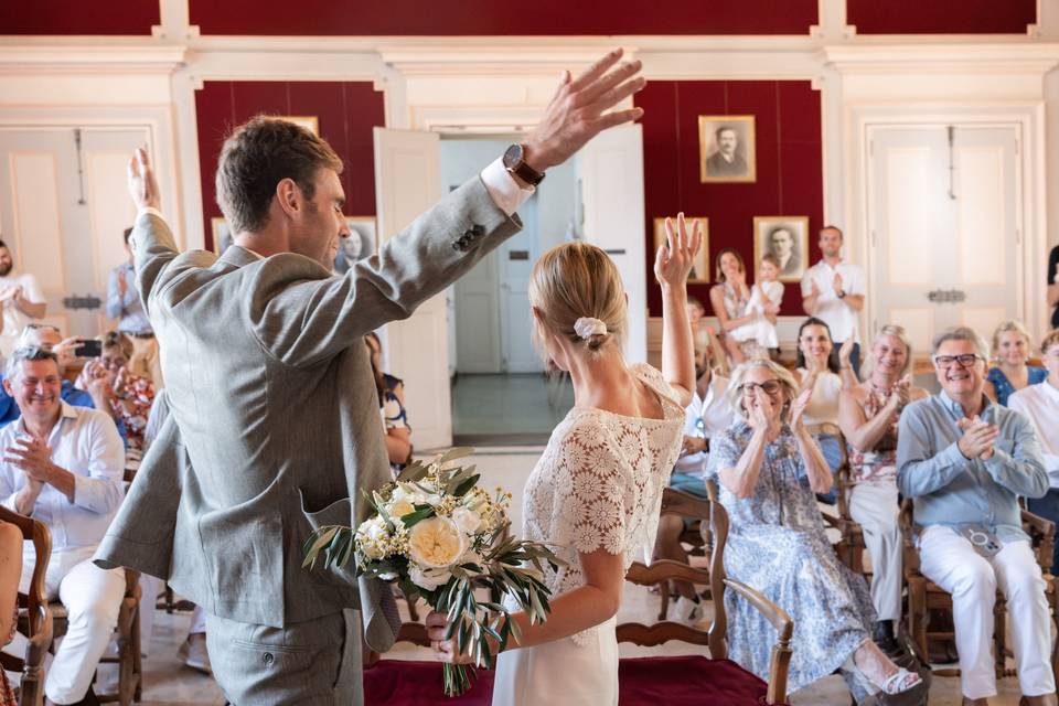 Félix Aubourg - Mariage