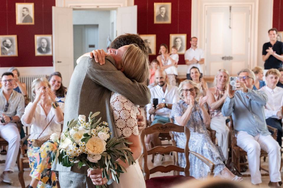 Félix Aubourg - Mariage