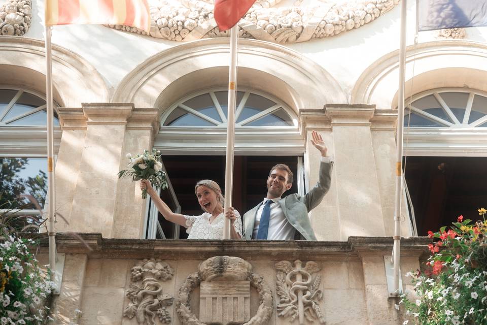 Félix Aubourg - Mariage