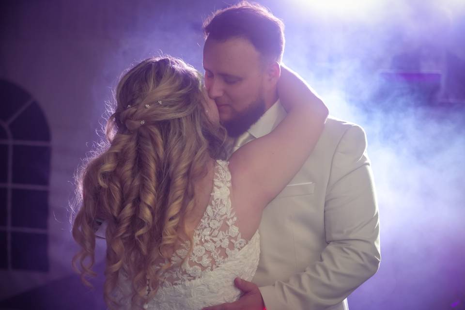 Coiffure mariée fin de soirée