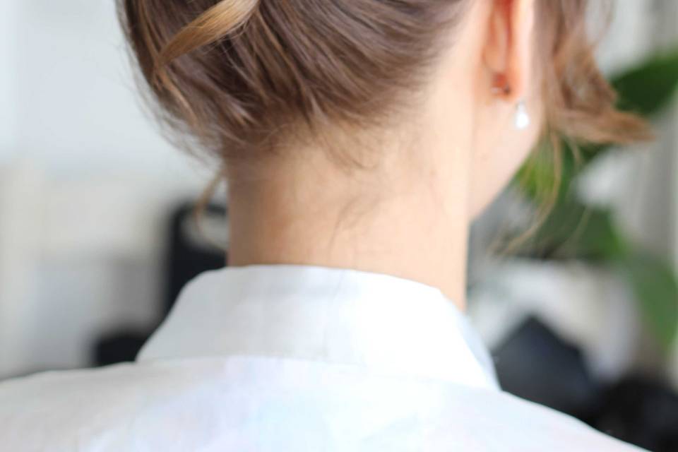 Chignon haut mariée 2026