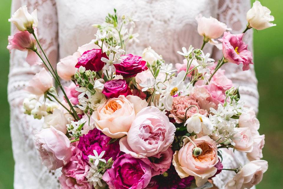 Bouquet de mariée floral