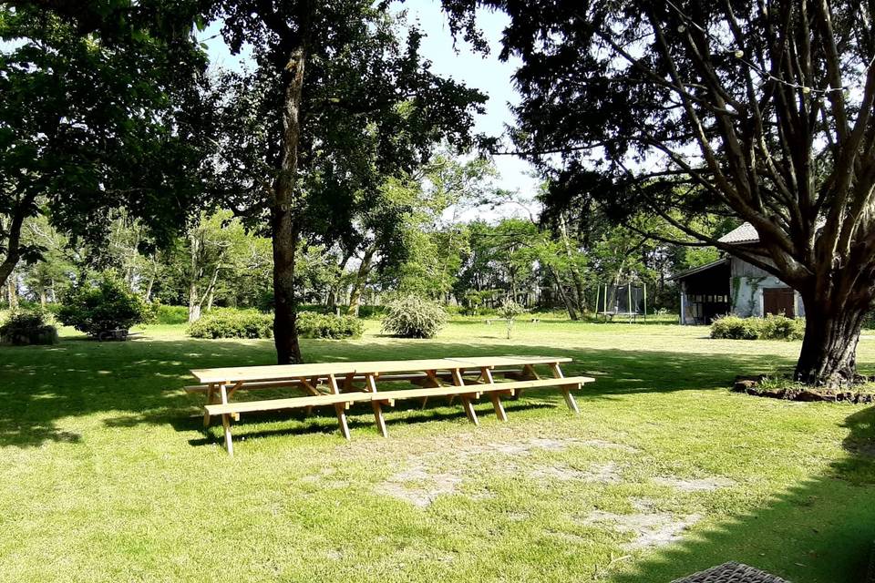 Espace gîte extérieur