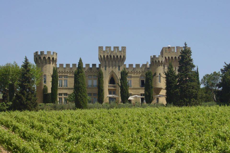 Le château dans les vignes