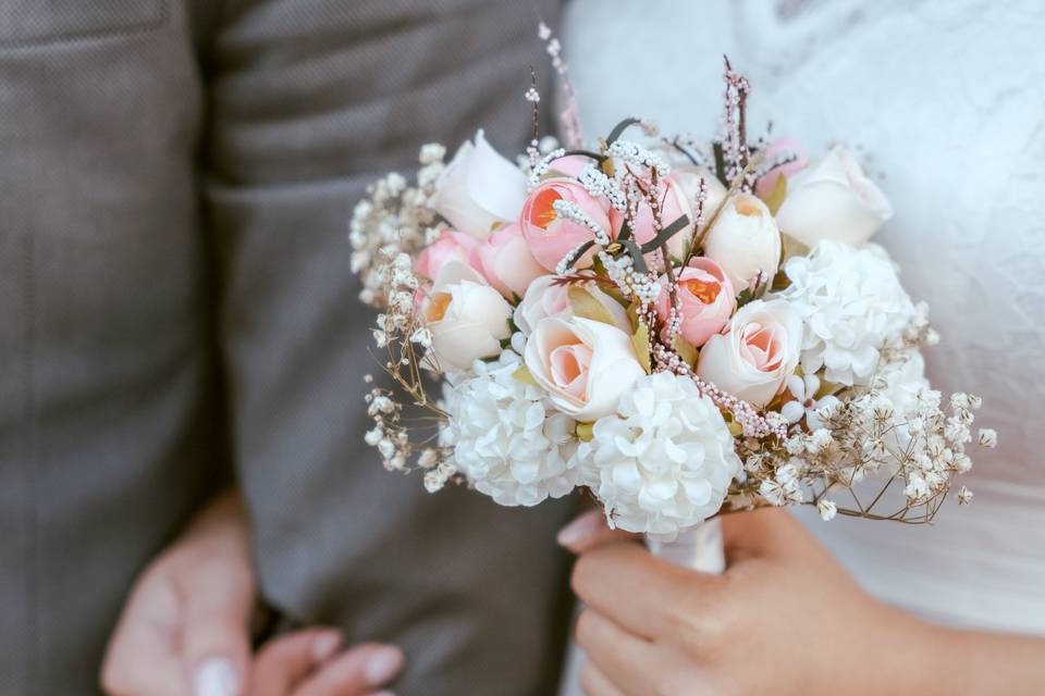 Le bouquet de la mariée