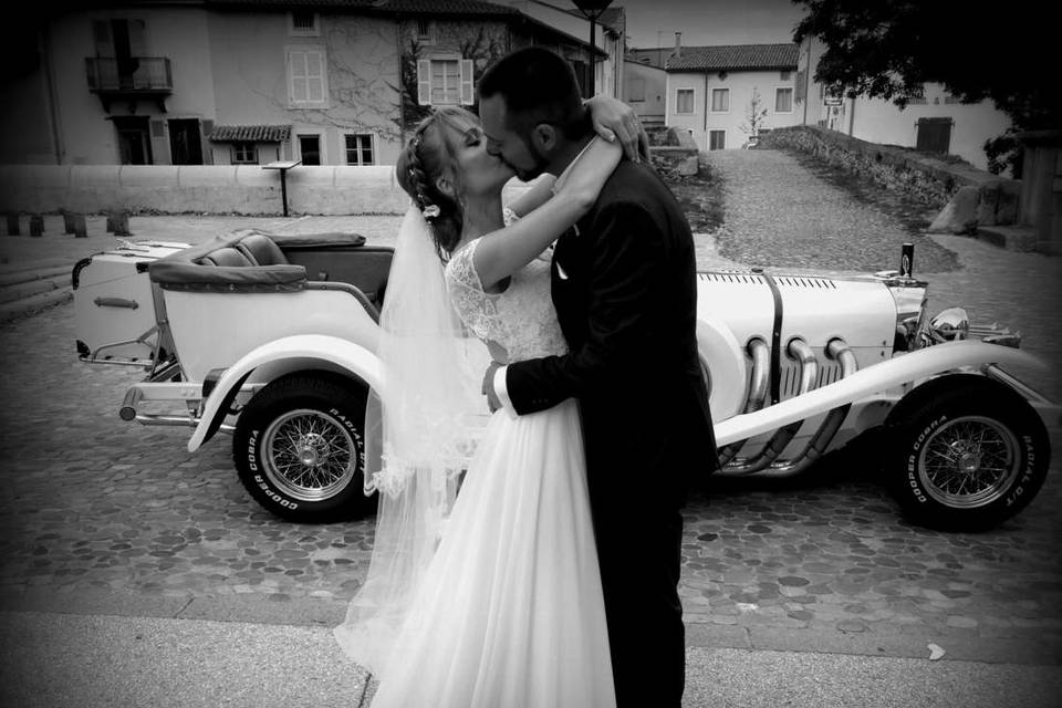 Photographe mariage lyon noir