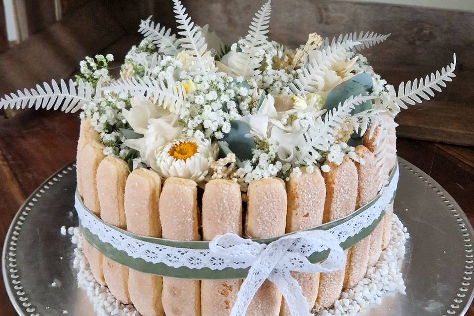 Gâteau de fleurs