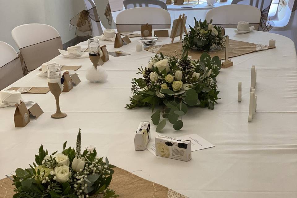 Mariage fleur d'hiver