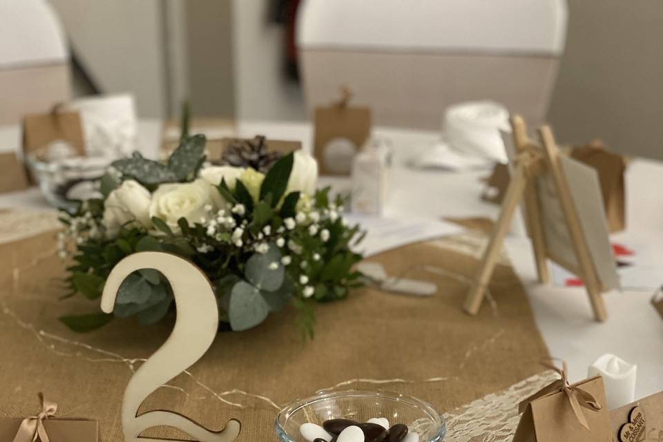 Mariage fleur d'hiver